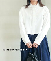 楽天市場】nicholson ＆ nicholson フリル ブラウスの通販