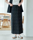 フラワーシャーリングスカート