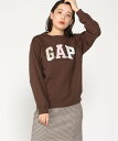 【SALE／40%OFF】GAP (W)GAPロゴフリース スウェット・トレーナー ギャップ トップス スウェット・トレーナー ホワイト イエロー ブルー レッド グリーン ブラウン ブラック パープル ネイビー【送料無料】