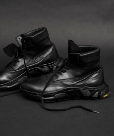 MAISON SPECIAL Vibram Sole Lace-Up Boots Made By TOKYO メゾンスペシャル シューズ・靴 ブーツ ブラック【送料無料】