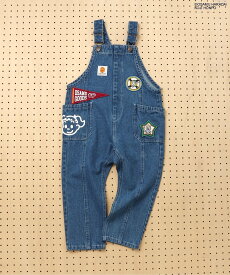 【SALE／30%OFF】BREEZE 【OSAMU GOODSコラボ】 サロペット エフオーオンラインストア オールインワン・オーバーオール オーバーオール・サロペット ベージュ【送料無料】