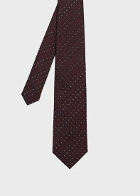 Paul Smith グラデーションカラー ピンドット タイ ポール・スミス スーツ・フォーマル ネクタイ・蝶ネクタイ レッド ネイビー【送料無料】
