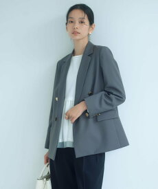 UNITED ARROWS green label relaxing [size SHORTあり]Greed グリード ダブル ジャケット ウォッシャブル ユナイテッドアローズ グリーンレーベルリラクシング ジャケット・アウター テーラードジャケット・ブレザー グレー ネイビー【送料無料】
