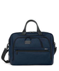 TUMI �y�����z5�N�ۏ� ALPHA 15�C���`�E�G�N�X�p���_�u���E�u���[�t�P�[�X A4 �g�D�~ �o�b�O �r�W�l�X�o�b�O�E�u���[�t�P�[�X �l�C�r�[�y���������z