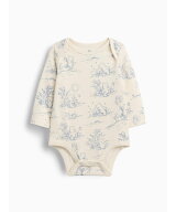 【SALE／40%OFF】GAP (K)はじめてのお気に入り オーガニックコットン くまさん トワル ボディスーツ (ベ…