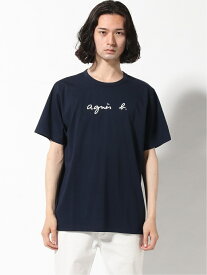 【SALE／40%OFF】agnes b. HOMME agnes b. HOMME/(M)S137 TS ロゴTシャツ アニエスベー カットソー Tシャツ ネイビー グレー【送料無料】