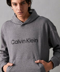 Calvin Klein Jeans (M)【公式ショップ】 カルバンクライン STNDRD ロゴパーカー Calvin Klein Jeans 40HM231 カルバン・クライン トップス パーカー・フーディー ブラック ホワイト グレー【送料無料】