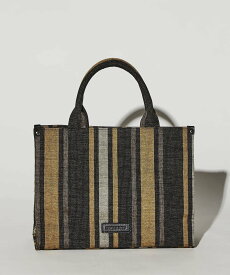 【SALE／50%OFF】CONVERSE TOKYO STRIPE SQUARE TOTEBAG コンバーストウキョウ バッグ トートバッグ ブラック グレー【送料無料】