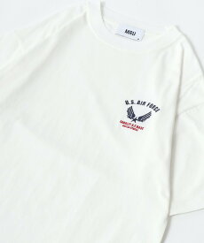 【SALE／25%OFF】MRU Tシャツ ティーシャツ メンズ 半袖 刺繍 ミリタリー ロゴ マルカワ トップス カットソー・Tシャツ ホワイト ブラック ネイビー ブルー グリーン