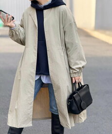 BEARDSLEY バルーン袖フレアーコート ビアズリー ジャケット・アウター その他のジャケット・アウター ブラック ベージュ ネイビー カーキグリーン【送料無料】