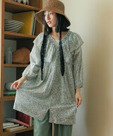 【SALE／40%OFF】niko and ... プレミアムローンフリルチュニック ニコアンド トップス その他のトップス…