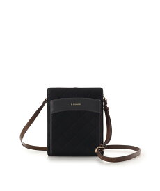 【SALE／30%OFF】& chouette 型押しモノグラム スクエアショルダーバッグ アンドシュエット バッグ ショルダーバッグ ホワイト ブラック【送料無料】