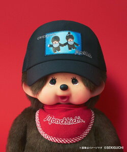 OVERRIDE OVERRIDE x Monchhichi MESH CAP-SPACE / �I�[�o�[���C�h �I�[�o�[���C�h �X�q �L���b�v �u���b�N�y���������z