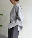 起毛チュニックカットソー