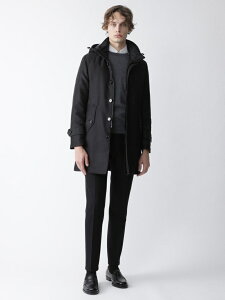 BLACK LABEL CRESTBRIDGE シャドークレストブリッジチェック10MONTHシティーパーカー ブルーレーベル / ブラックレーベル・クレストブリッジ コート/ジャケット ブルゾン ブラック ネイビー ブラウン【送料無料】