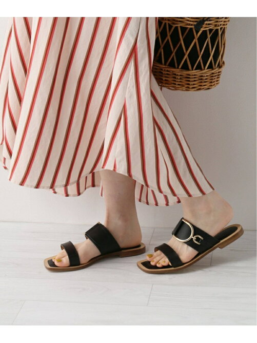 Le Talon Corso Roma 9 スクエアダブルベルトサンダル Rakuten Fashion 楽天ファッション 旧楽天ブランドアベニュー Cu0815