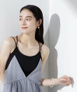 カップ付きバッククロスキャミソール