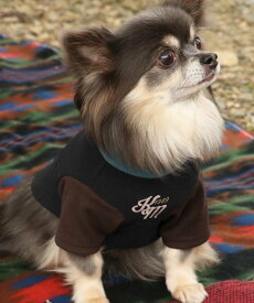 KRIFF MAYER (U)DOGもちのびT(ロゴ) クリフメイヤー ペット用品 ペットウェア・ペット服 ホワイト ブラウン レッド ブルー グレー ブラック