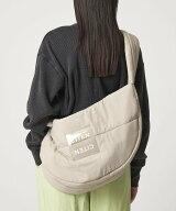 CITEN ＜CITEN＞ハーフムーンビッグショルダー シテン バッグ ショルダーバッグ ブラウン グレー ブラッ…