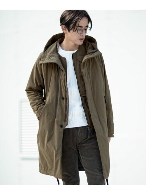 Nano Universe 機能中綿ロングモッズコート 西川ダウンベスト付 Rakuten Fashion 楽天ファッション 旧楽天ブランドアベニュー V
