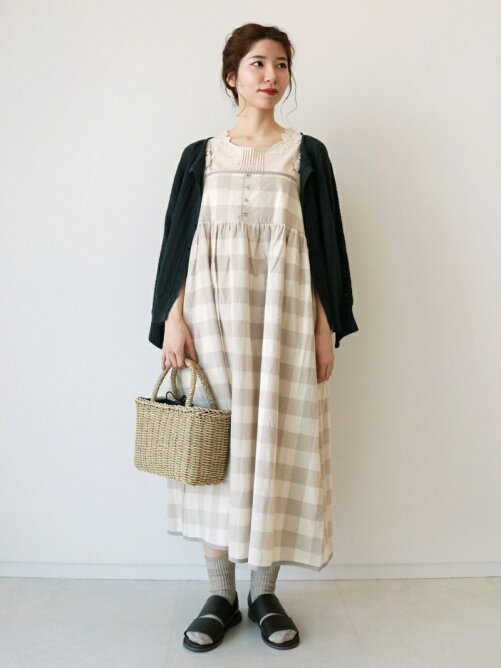 Samansa Mos2 Samansa Mos2 綿麻ギンガムチェックキャミワンピ Rakuten Fashion 楽天ファッション 旧楽天ブランドアベニュー Db1816