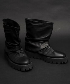 【SALE／40%OFF】MAISON SPECIAL Vibram Sole Gather Loose Long Boots Made In TOKYO メゾンスペシャル シューズ・靴 ブーツ グレー ブラック ホワイト【送料無料】