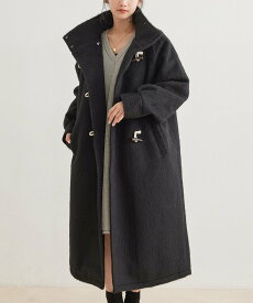 【SALE／30%OFF】JAYRO スタンドカラーダッフル風コート ジャイロ ジャケット・アウター ダッフルコート ブラック グレー ブラウン【送料無料】