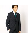 【SALE/46%OFF】COMME CA ISM ドビーハニカムストライプスーツ(3シーズン対応・総裏) コムサイズム ビジネス/フォーマル【RBA_S】【R...