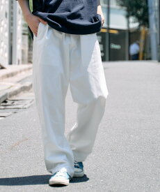 WEGO MEN'S チノイージーストレートパンツ ウィゴー パンツ その他のパンツ グリーン ホワイト ブラック ベージュ