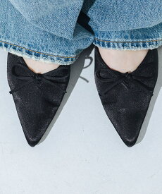 【SALE／37%OFF】EVOL 【柔らかい・クッション入り】Vカットリボンバレエミュール イーボル シューズ・靴 ミュール グレー ホワイト ブラウン【送料無料】