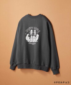 【SALE／30%OFF】LEPSIM 【チロルチョコ×LEPSIM】アソートクルースウェット レプシィム トップス スウェット・トレーナー ベージュ ブラック ブラウン【送料無料】