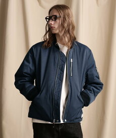 【SALE／30%OFF】Schott NEW STYLE MA-1/ニュースタイル エムエーワン ショット ジャケット・アウター ブルゾン・ジャンパー ネイビー ブラック ゴールド【送料無料】