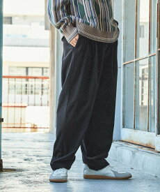 niko and ... ワイドテーパードコーデュロイパンツ ニコアンド パンツ その他のパンツ ブラック グレー カーキグリーン【送料無料】