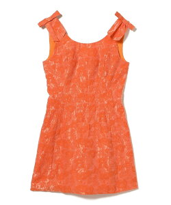 �ySALE�^50%OFF�zRay BEAMS sister jane / Neroli Bow Jacquard mini Dress �r�[���X �A�E�g���b�g �����s�[�X�E�h���X ���̑��̃����s�[�X�E�h���X �I�����W�y���������z