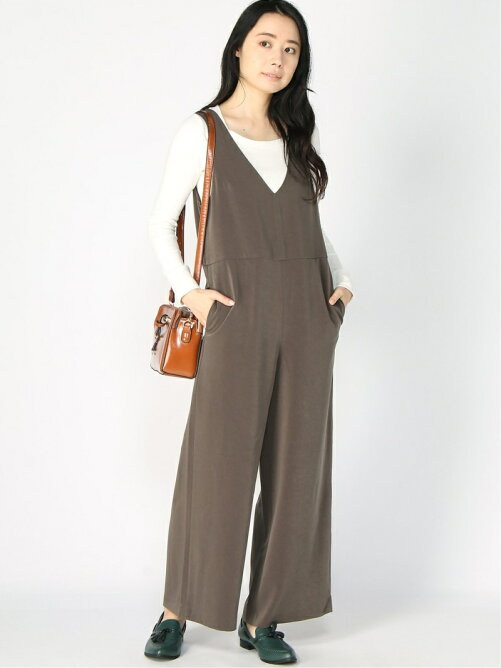 Bayflow W Vネックコンビネゾン Rakuten Fashion 楽天ファッション 旧楽天ブランドアベニュー Bm0818