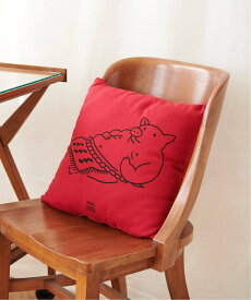 JOURNAL STANDARD FURNITURE 【YABATON/矢場とん】JSF別注 CUSHION クッション ジャーナルスタンダードファニチャー インテリア・生活雑貨 カーペット・ラグ・マット レッド【送料無料】