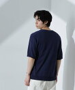 コットンライクニットカーディガン 半袖