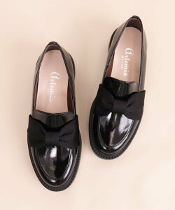 artemis by DIANA グログランリボン厚底ローファー アルテミス バイ ダイアナ シューズ・靴 ローファー【送料無料】