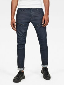 【SALE／50%OFF】G-Star RAW 【公式ショップ】AirDefence Zip Skinny/スキニージーンズ/立体裁断 ジースターロゥ パンツ ジーンズ・デニムパンツ ネイビー【送料無料】