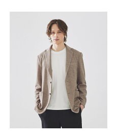 【SALE／30%OFF】ABAHOUSE LASTWORD ウールミックス ツイードライク ジャージージャケット アバハウス ジャケット・アウター その他のジャケット・アウター グレー ブラック ネイビー【送料無料】