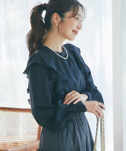 �ySALE�^55%OFF�zLa boutique BonBon �y�I�P�[�W�����Ή��E�ŋ�������z�V�A�[�E�[�����b�t���t�����u���E�X ���u�e�B�b�N�{���{�� �g�b�v�X �V���c�E�u���E�X �z���C�g �l�C�r�[�y���������z