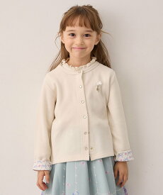【SALE／30%OFF】ANY KIDS まいにちスナップカーディガン エニィ トップス カーディガン ベージュ ブラック ピンク パープル