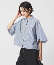 UNITED ARROWS green label relaxing フレアスリーブ ブラウス 接触冷感 ユナイテッドアローズ グリーンレーベルリラ…