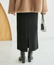 《WEB限定カラーあり/シリーズあり/予約》ウォッシャブルスムースニットスカート