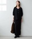 《WEB限定カラーあり/シリーズあり/予約》ウォッシャブルスムースニットスカート