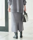 《WEB限定カラーあり/シリーズあり/予約》ウォッシャブルスムースニットスカート