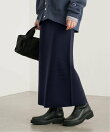 《WEB限定カラーあり/シリーズあり/予約》ウォッシャブルスムースニットスカート