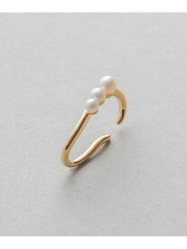 ete パール ライナーカフ エテ アクセサリー・腕時計 その他のアクセサリー・腕時計 ゴールド イエロー【送料無料】