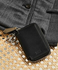 【SALE／39%OFF】TAKEO KIKUCHI アンティーク調レザー キーケース タケオキクチ 財布・ポーチ・ケース その他の財布・ポーチ・ケース ブラウン ブラック ネイビー【送料無料】