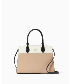 【SALE／60%OFF】kate spade new york マディソン カラーブロック ミディアム サッチェル ケイトスペードニューヨーク バッグ ハンドバッグ ブラウン【送料無料】